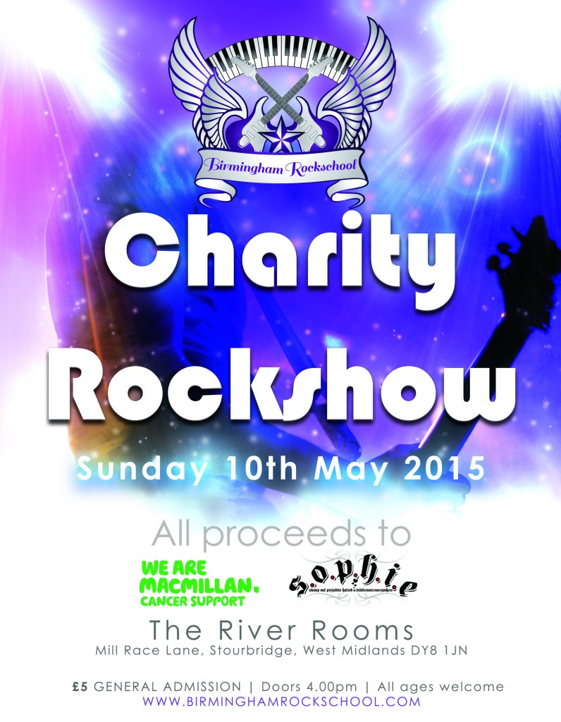 Charity Rockshow Poster 2015