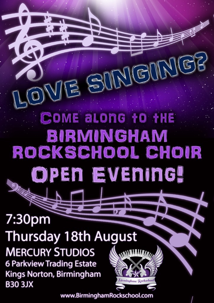 Choir Open Evening Poster